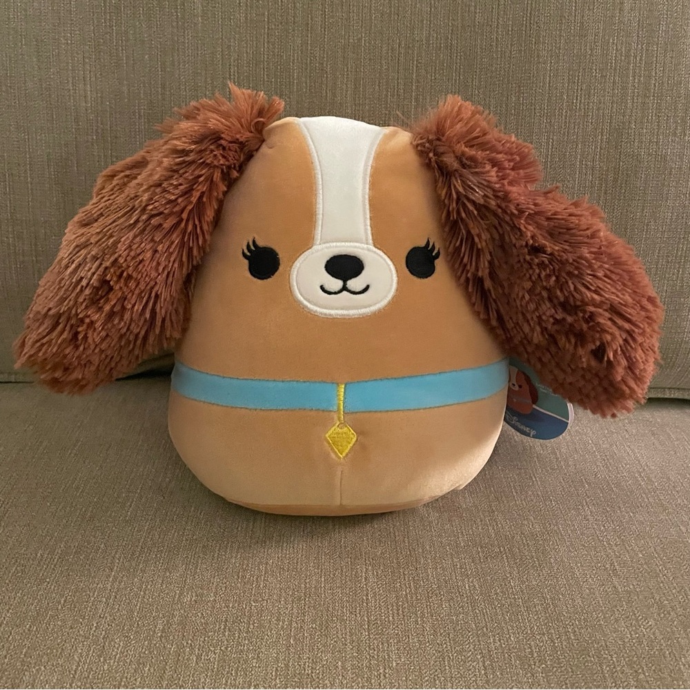 Squishmallows Disney “Lady” (and the Tramp).   8”